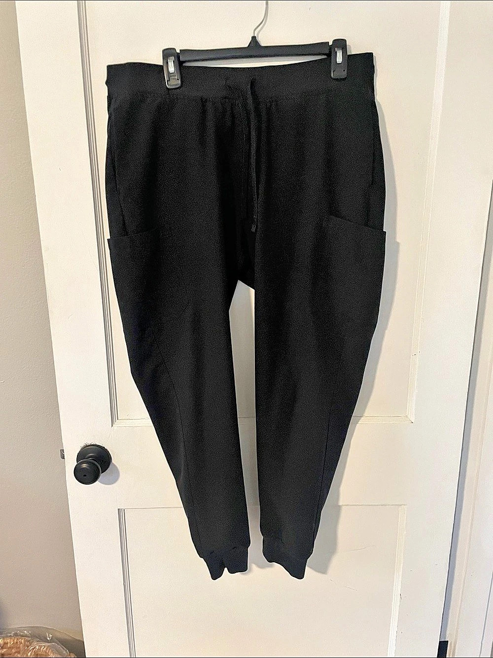 manduka Black Athletic Jogger Pants